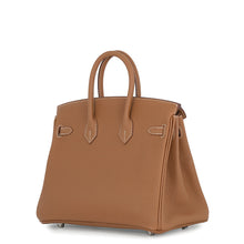 将图像加载到图库查看器中，HERMES Birkin Gold Togo Leather Size 25
