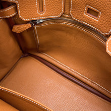 将图像加载到图库查看器中，HERMES Birkin Gold Togo Leather Size 25
