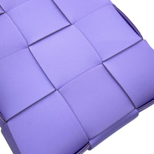 Load image into Gallery viewer, Bottega Veneta Cassette 2-Way Tote Purple709341VMAY14214 Lambskin Size Mini
