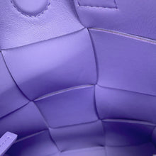 Load image into Gallery viewer, Bottega Veneta Cassette 2-Way Tote Purple709341VMAY14214 Lambskin Size Mini
