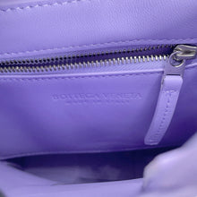 Load image into Gallery viewer, Bottega Veneta Cassette 2-Way Tote Purple709341VMAY14214 Lambskin Size Mini
