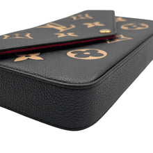 Load image into Gallery viewer, LOUIS VUITTON Felicie Pochette Noir/BeigeM80482 Monogram Empreinte Leather
