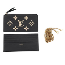Load image into Gallery viewer, LOUIS VUITTON Felicie Pochette Noir/BeigeM80482 Monogram Empreinte Leather
