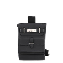 Load image into Gallery viewer, HERMES Kelly Akkad Access Black Togo Leather Size PM
