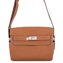 Load image into Gallery viewer, HERMES Kelly Messenger Gold Evercolor Size PM
