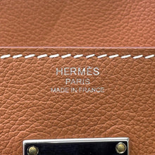 Load image into Gallery viewer, HERMES Kelly Messenger Gold Evercolor Size PM
