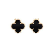 将图像加载到图库查看器中，Van Cleef &amp; Arpels Vintage Alhambra EarringVCARA44200 18K Yellow Gold
