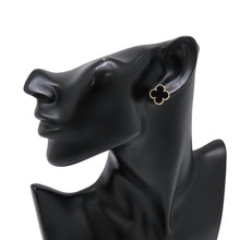 将图像加载到图库查看器中，Van Cleef &amp; Arpels Vintage Alhambra EarringVCARA44200 18K Yellow Gold
