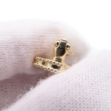 将图像加载到图库查看器中，Van Cleef &amp; Arpels Vintage Alhambra EarringVCARA44200 18K Yellow Gold
