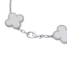Load image into Gallery viewer, Van Cleef &amp; Arpels Vintage Alhambra Bracelet 5 motifsVCARF48400 18K White Gold
