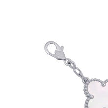 Load image into Gallery viewer, Van Cleef &amp; Arpels Vintage Alhambra Bracelet 5 motifsVCARF48400 18K White Gold
