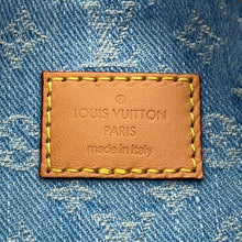 Load image into Gallery viewer, LOUIS VUITTON Carryall NM Sky BlueDenimM11462 Monogram Denim Size PM
