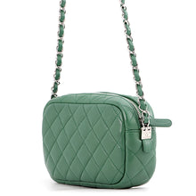 Load image into Gallery viewer, CHANEL Matelasse ChainShoulder Bag GreenA91796 Lambskin
