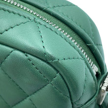 Load image into Gallery viewer, CHANEL Matelasse ChainShoulder Bag GreenA91796 Lambskin
