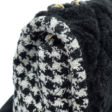 Load image into Gallery viewer, CHANEL Paris 31 Louis Cambon Chain Shoulder Bag Black Shearling Sheep Tweed Leather
