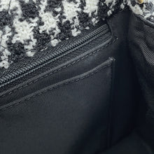 Load image into Gallery viewer, CHANEL Paris 31 Louis Cambon Chain Shoulder Bag Black Shearling Sheep Tweed Leather
