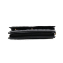 Load image into Gallery viewer, CHANEL Matelasse Classic Chain Wallet BlackAP0250 Lambskin

