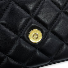 Load image into Gallery viewer, CHANEL Matelasse Classic Chain Wallet BlackAP0250 Lambskin
