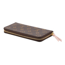 Load image into Gallery viewer, LOUIS VUITTON Portefeuille Clemence Rose BallerineM61298 Monogram
