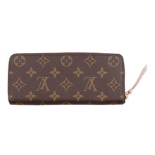 Load image into Gallery viewer, LOUIS VUITTON Portefeuille Clemence Rose BallerineM61298 Monogram
