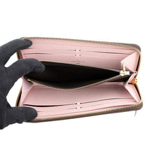 Load image into Gallery viewer, LOUIS VUITTON Portefeuille Clemence Rose BallerineM61298 Monogram
