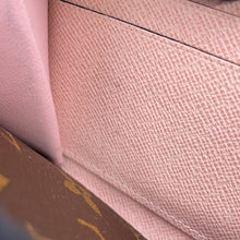 Load image into Gallery viewer, LOUIS VUITTON Portefeuille Clemence Rose BallerineM61298 Monogram
