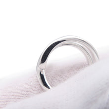 将图像加载到图库查看器中，HERMES Chaine d'Ancre Twist Punk Ring Size PM/52/#12 SV925
