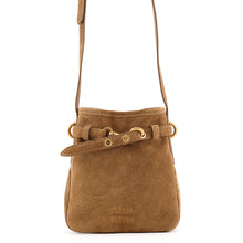 Load image into Gallery viewer, MIUMIU ShoulderPouch Olive5NR461_2IEE_F0393 suede
