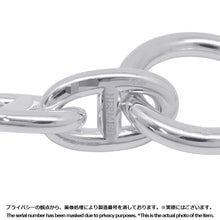 将图像加载到图库查看器中，HERMES Chaine d'Ancre Necklace 36 pieces Size MM SV925
