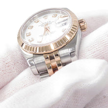Load image into Gallery viewer, ROLEX Datejust Stainless Steel K18PG White Dial179171G
