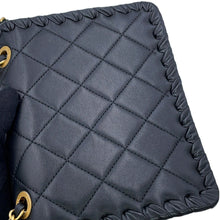 Load image into Gallery viewer, CHANEL Matelasse Single Flap Shoulder Bag BlackAS2495-B23328-94305 Lambskin Size Mini
