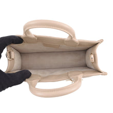 Load image into Gallery viewer, Dior Macrocannage Book Tote PowderBeigeS5573OWHP_M51U Calf Leather Size Mini
