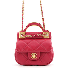 Load image into Gallery viewer, CHANEL Matelasse ChainClutch Bag RedAP2271 Lambskin
