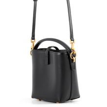 Load image into Gallery viewer, SAINT LAURENT PARIS LE 37 Mini Bucket Shoulder Bag Black765870 Calf Leather

