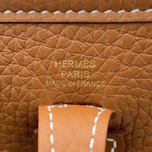 Load image into Gallery viewer, HERMES Evelyne Long Amazon Gold Taurillon Clemence Size TPM

