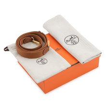 Load image into Gallery viewer, HERMES Evelyne Long Amazon Gold Taurillon Clemence Size TPM
