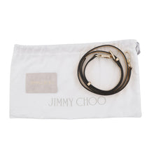 将图像加载到图库查看器中，JIMMY CHOO N/S Tote Star GoldMININSTOTEAUR Calf Leather Rhinestone Size Mini
