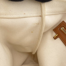 将图像加载到图库查看器中，CELINE Horizontal Cabas Beige/Brown192162BNZ.02NT Canvas Leather Size Medium
