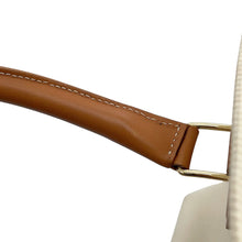 将图像加载到图库查看器中，CELINE Horizontal Cabas Beige/Brown192162BNZ.02NT Canvas Leather Size Medium

