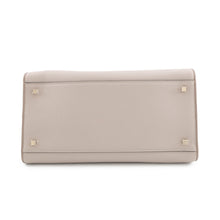 Load image into Gallery viewer, Valextra Valextra 2-Handle Milano Bag Chiaroscuro Nude/SaharaWBMI0017010LOC99PDMSA Soft Calf Leather Size Medium

