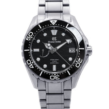Load image into Gallery viewer, SEIKO Grand Seiko Evolution 9 Spring Drive 5 Days Diver's 200m TI Black DialSLGA015
