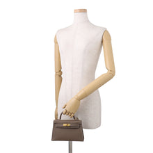 Load image into Gallery viewer, HERMES Mini Kelly 2 Etoupe Epsom

