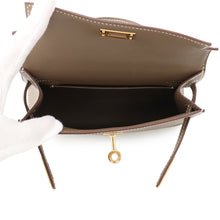 Load image into Gallery viewer, HERMES Mini Kelly 2 Etoupe Epsom
