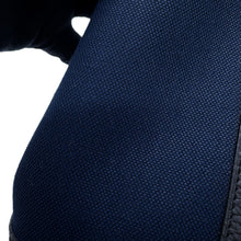将图像加载到图库查看器中，HERMES Garden Party Blue Marine/Black Toile H Negonda Leather Size TPM

