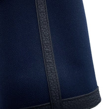 将图像加载到图库查看器中，HERMES Garden Party Blue Marine/Black Toile H Negonda Leather Size TPM
