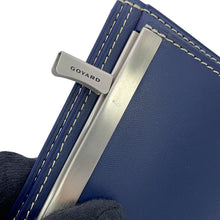 Load image into Gallery viewer, GOYARD Saint Florentine Bifold Wallet Compact Wallet Navy BlueSTFLO2PMLTY12CL12P PVC/Leather
