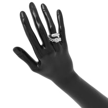 将图像加载到图库查看器中，HERMES BoucleSellier Unflexible Ring Size 51/#11 SV925
