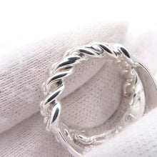 将图像加载到图库查看器中，HERMES BoucleSellier Unflexible Ring Size 51/#11 SV925
