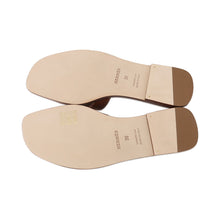Load image into Gallery viewer, HERMES Oran Sandals Gold Box Calf Leather Size 36
