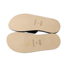 Load image into Gallery viewer, HERMES Izmir Sandals Black Calf Leather Size 40

